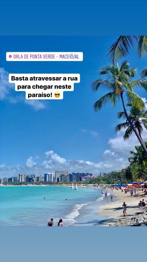 Perfeito Beira-mar Em Ponta Verde - Ap Completo E Melhor Localizado De Maceio! Maceió